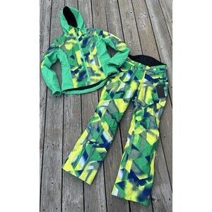 Nice! Head Women’s S/M Radiance Ski Snowboard Jacket & Sierra Pants - Green